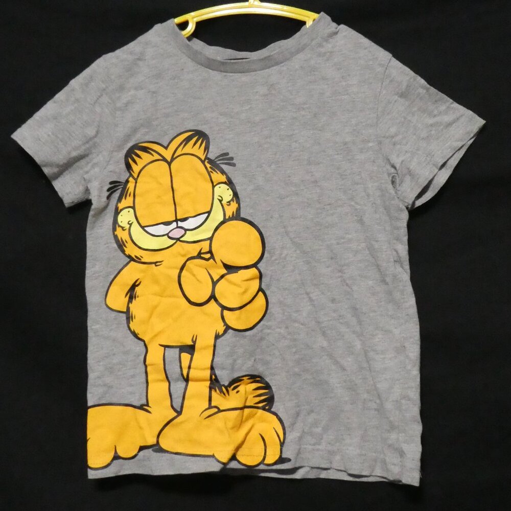 H&M | 2-4 years | Grey Garfield Graphic Tee / T-Shirt